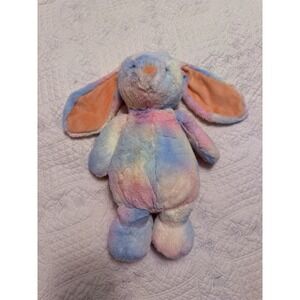 GUND Thistle Bunny Rainbow Plush Stuffed Animal Pastel Colors Easter Rabbit 15in